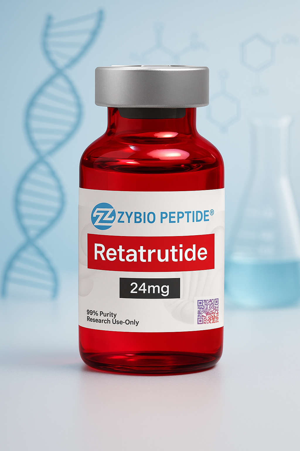 Scientific Peptide Vial